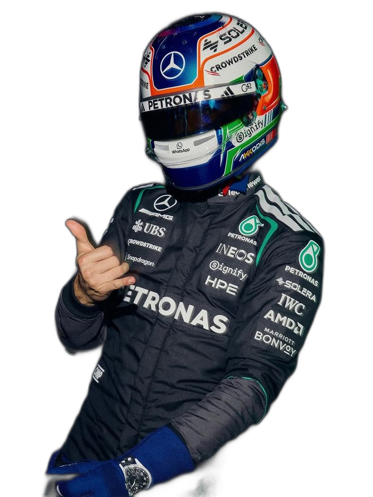 Antonelli with helmet